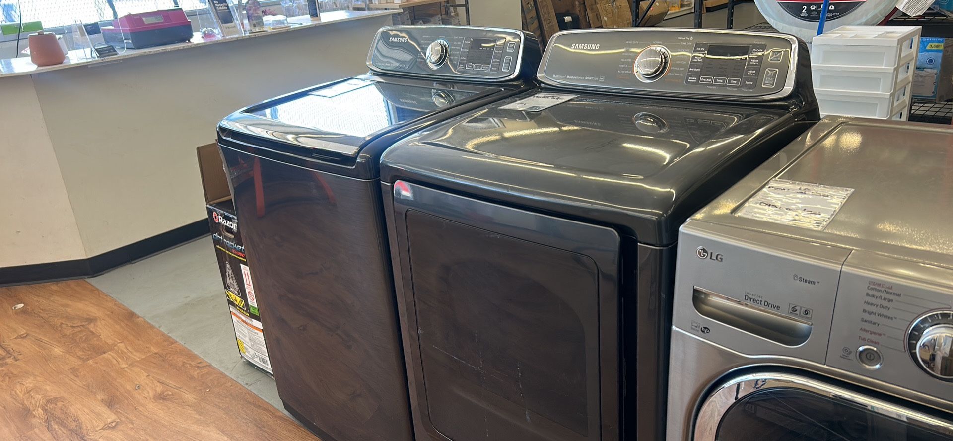 Samsung Top Load Washer And Electric Dryer For Sale!!