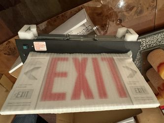 Commercial Exit Sign