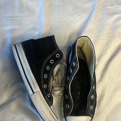KIDS SIZE 12 BOY’S MID CLASSIC BLACK CONVERSE