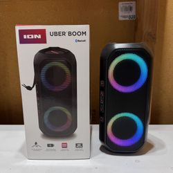 * * * ION Uber Boom Bluetooth Speaker * * *