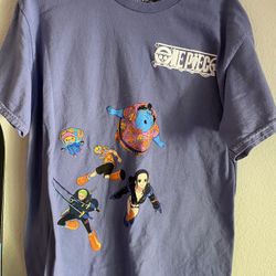Vintage One Piece t-shirt Anime Bape Supreme Akira Dragon Ball Gundam Nintendo Kaws 