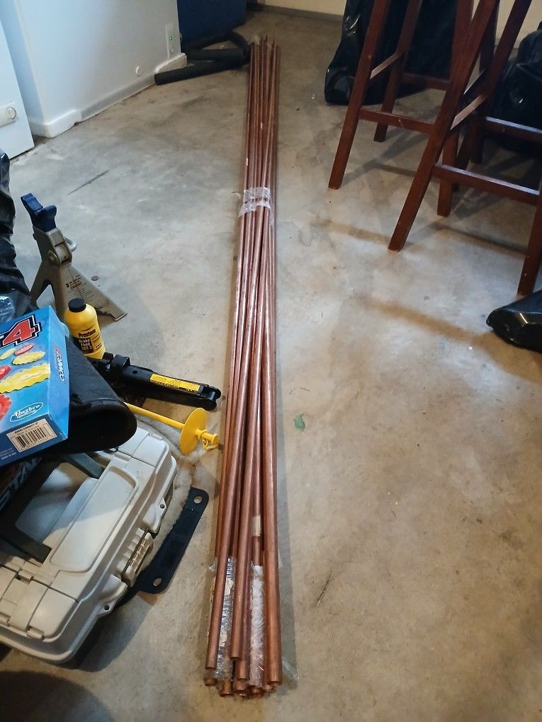 Copper Pipes & Copper Adapters, Tees