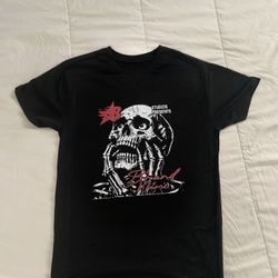 Black t shirt cool design 100% cotton