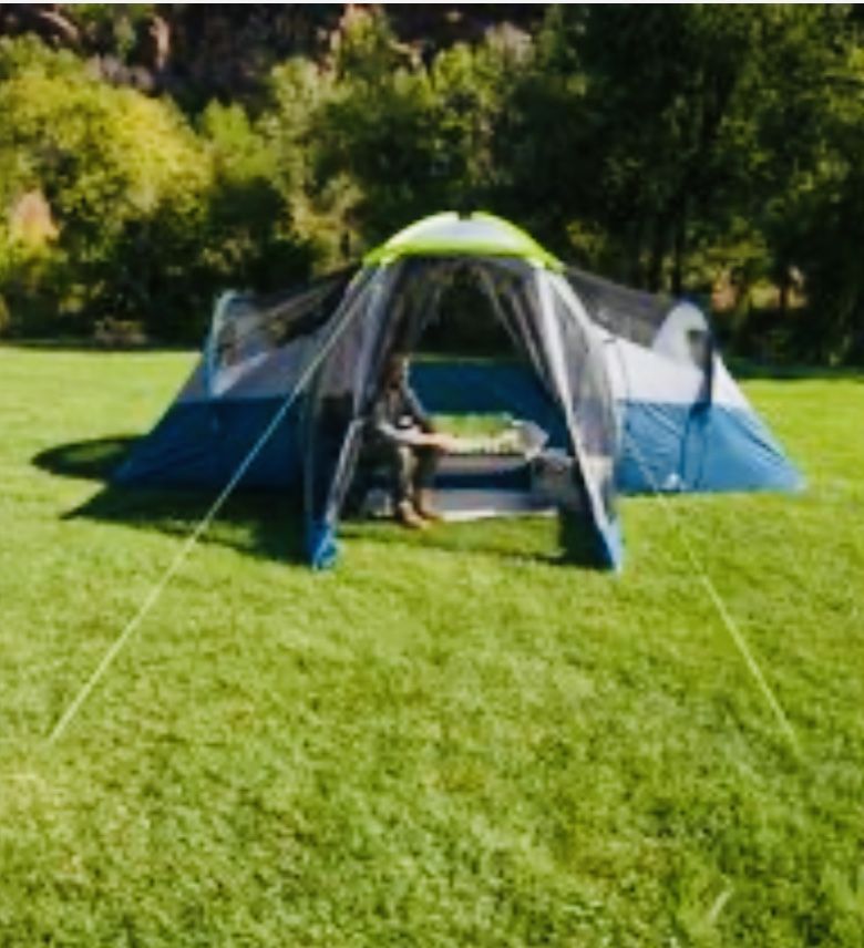 NEW!! 10 Person Modified Dome Tent with Screen Porch