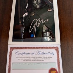 Fantastic Four Dr Doom Actor Julian McMahon Autograph 8x10