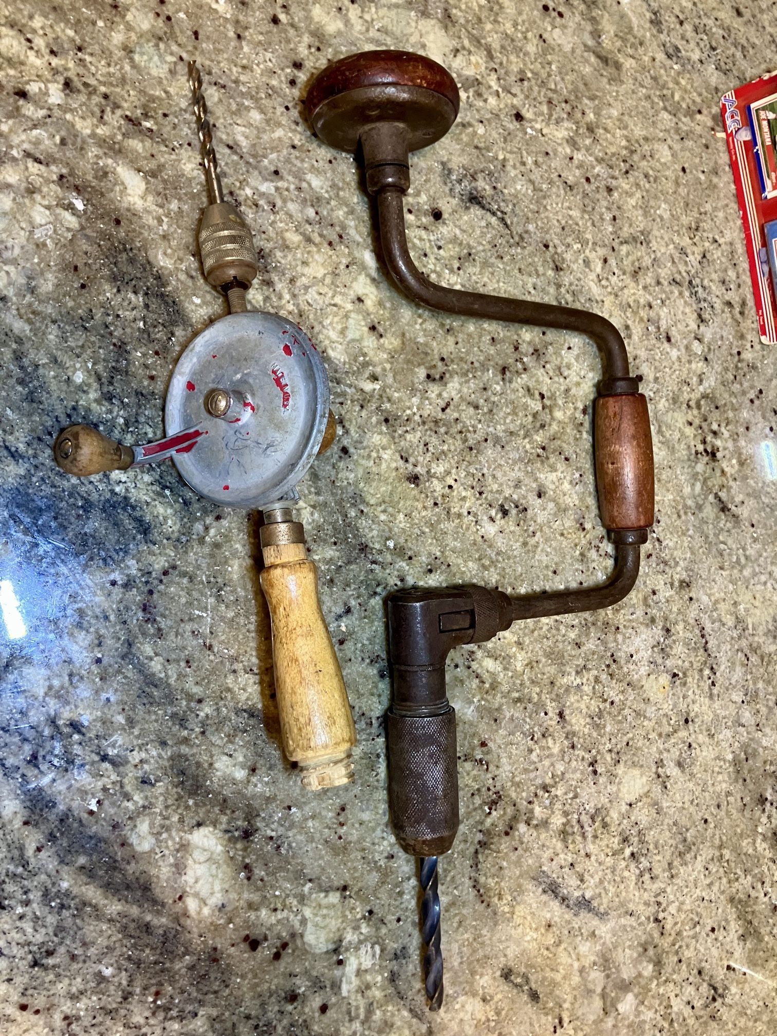 Vintage Hand Drills
