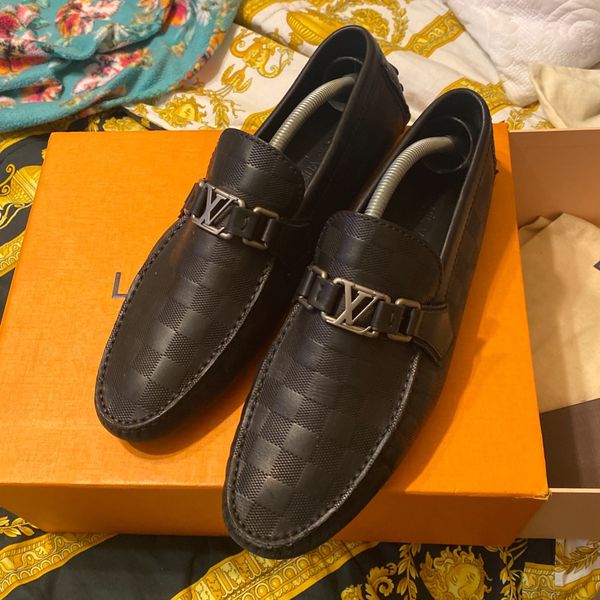 Louis Vuitton dress LV Louis leather shoes With Box for Sale in Houston, TX  - OfferUp