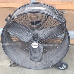 Central Machinery 24" 2 Speed High Velocity Shop Fan. 