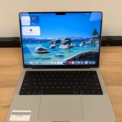 14" MacBook Pro M3 Pro 8 Core*512GB SSD*Apple Care Plus included