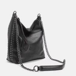 Genuine Leather Bag Tote Crossbody Bag Handbag Shoulder Bag Chain 