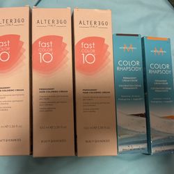 Blonde AlterEgo and Color Rhapsody Hairdye