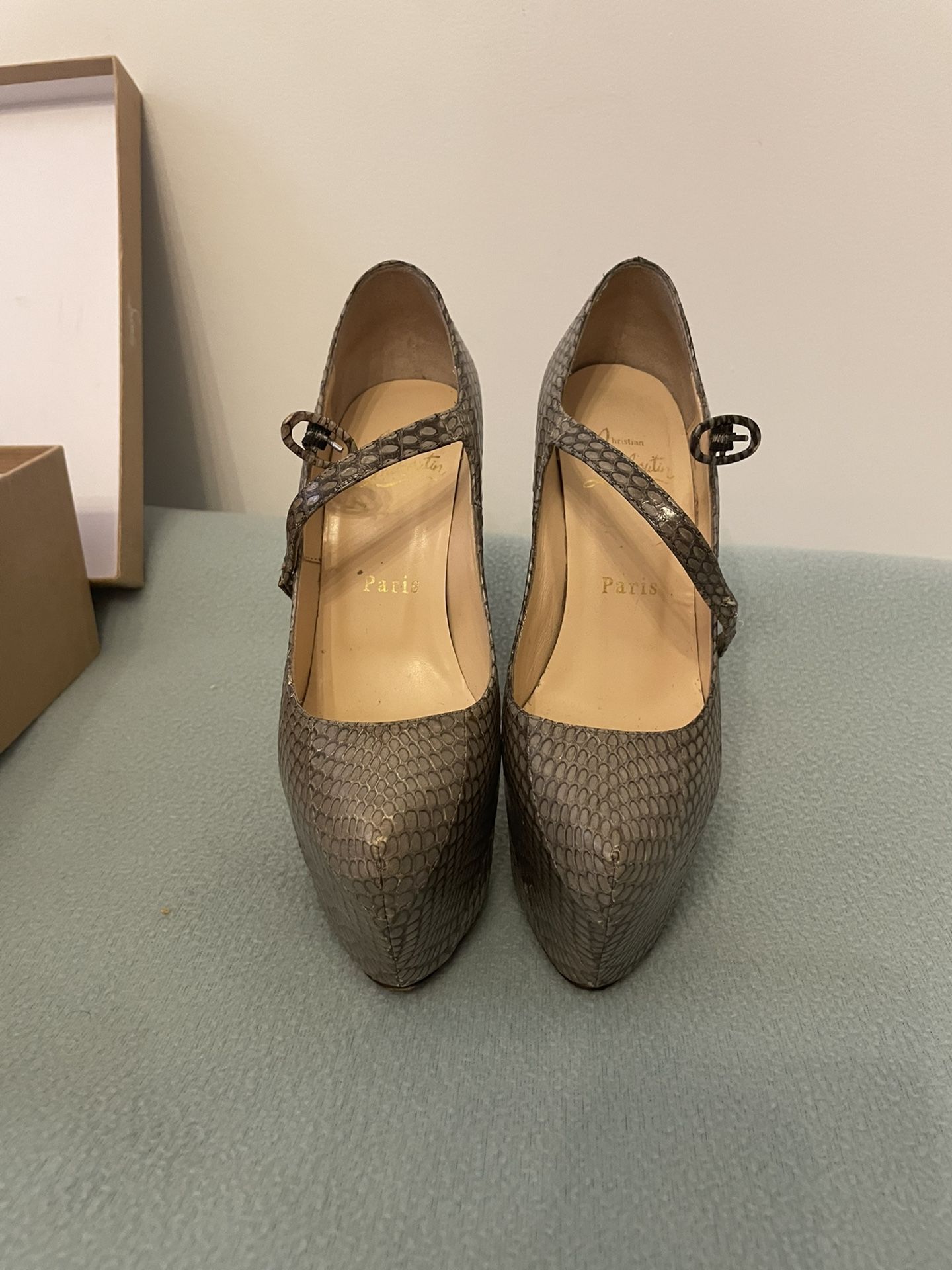 Christian Louboutin Lady Daf Python