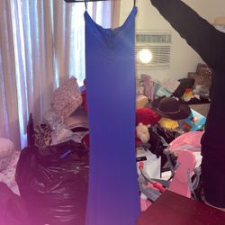 Royal Blue Dress