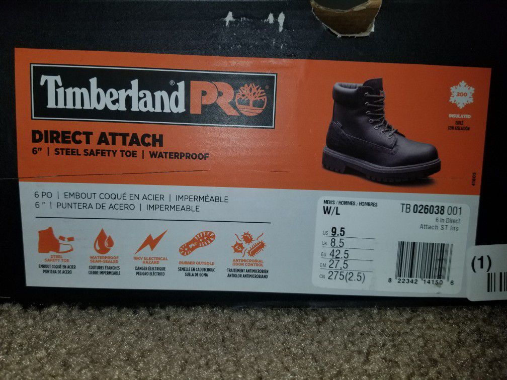 Men's Timberland work boot