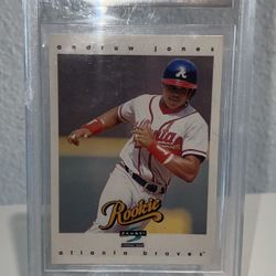 1997 Score Andruw Jones Rookie Card - Graded BGS 9