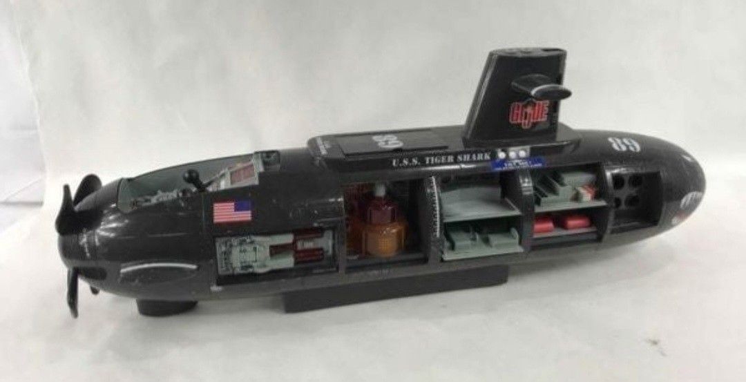 Hasbro GI JOE USS Tiger Shark Submarine