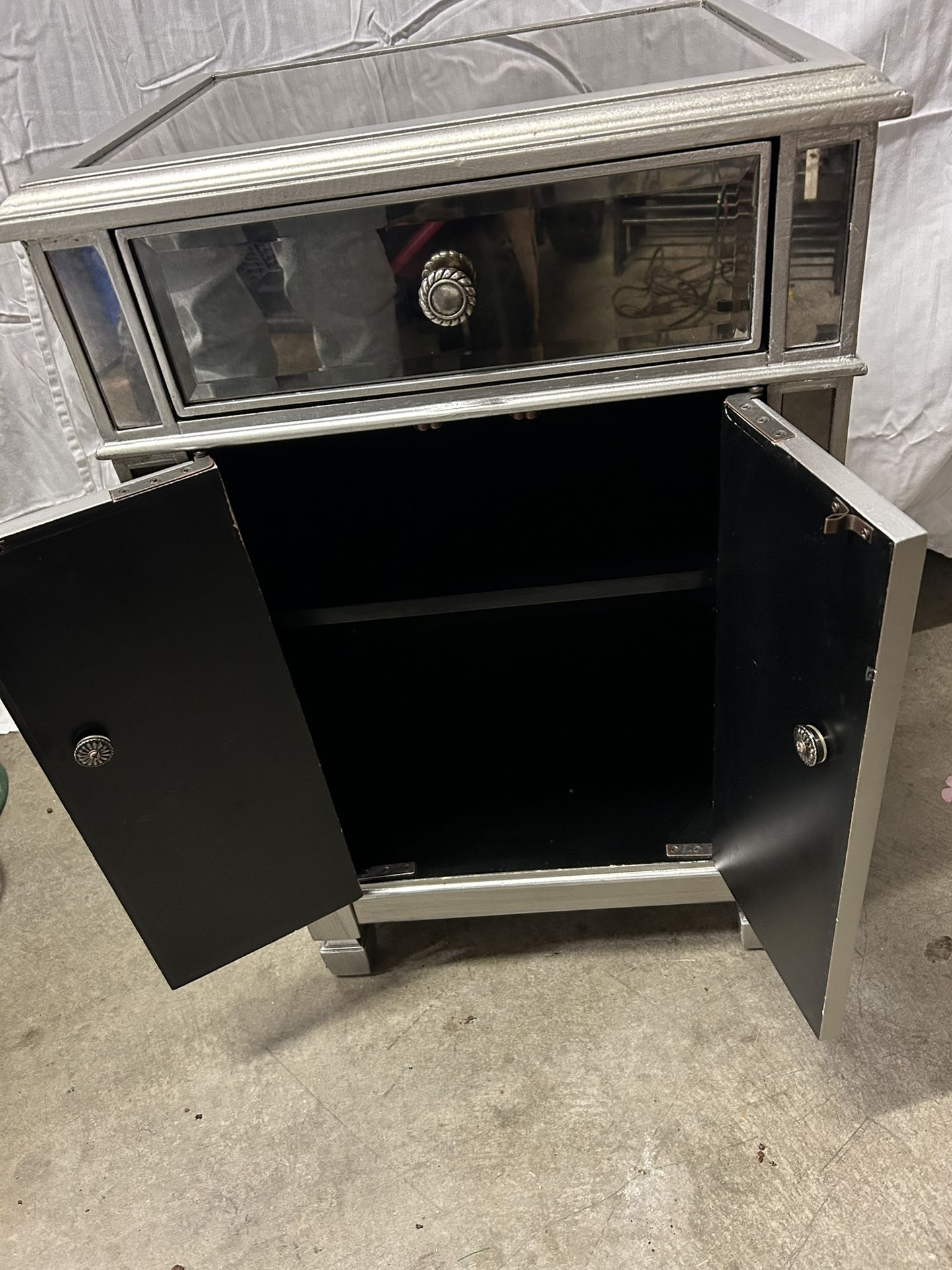 Mirror Night Stand Furniture