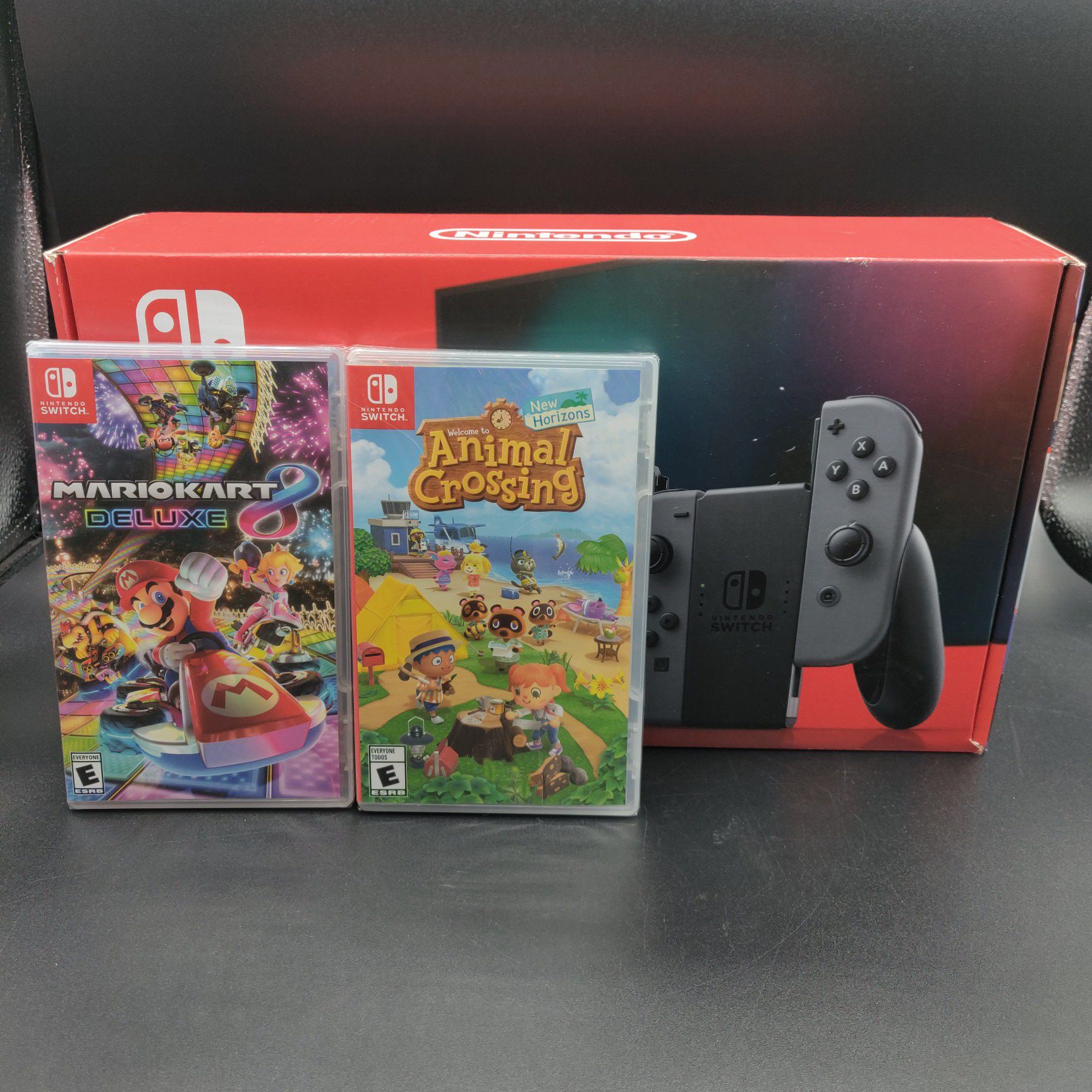 New Nintendo Switch Console Plus 2 New Games