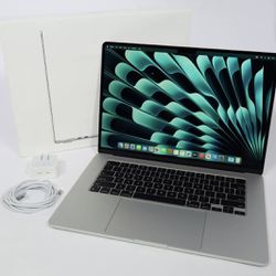 Apple MacBook Air 15.3" (256GB SSD, M2, 8GB) Laptop - Silver - MQKR3LL/A (June,