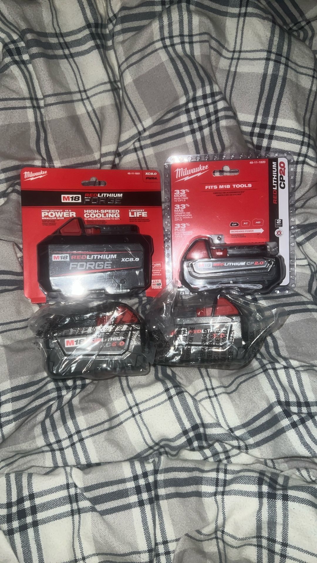 TRADE M18 For M12 Batteries New Sealed
