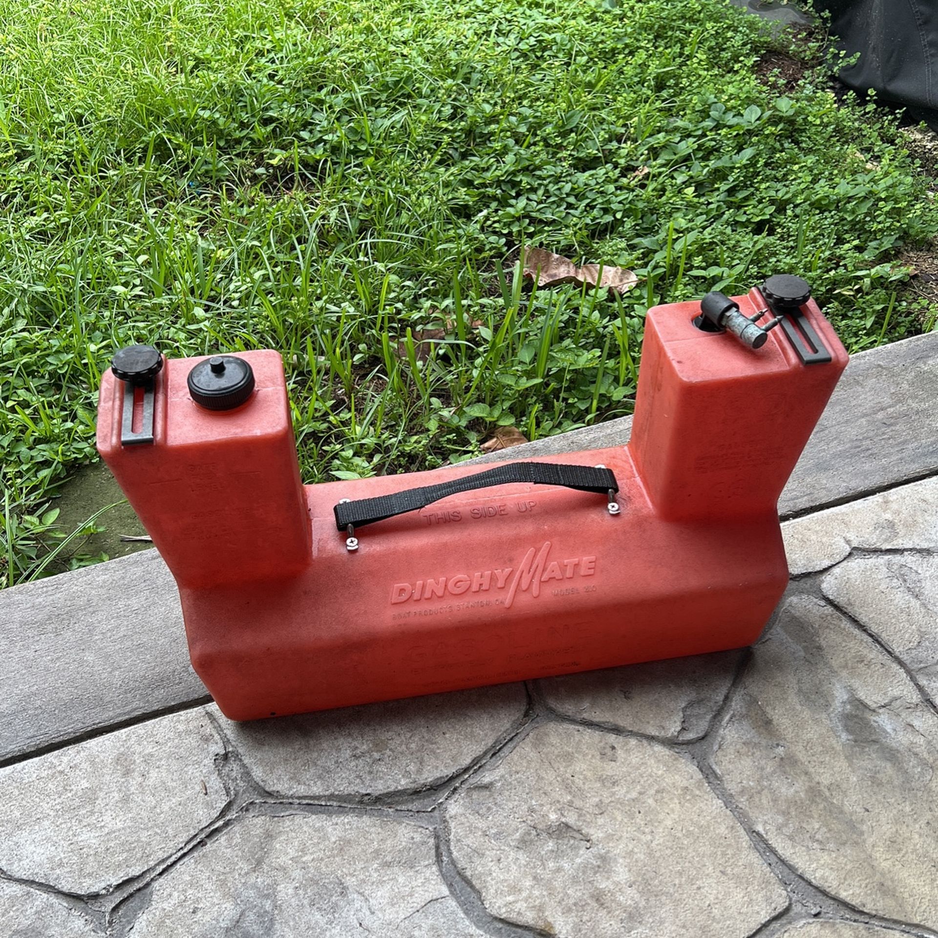 Marine Gas Tank. Boat. Fits Under Motor Against Transom