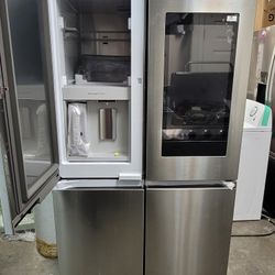 New Samsung Family Hub With Beverage Center 29cu Ft Stainless Steel 