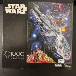 Disney Star Wars Millennium Falcon 1000 piece Puzzle