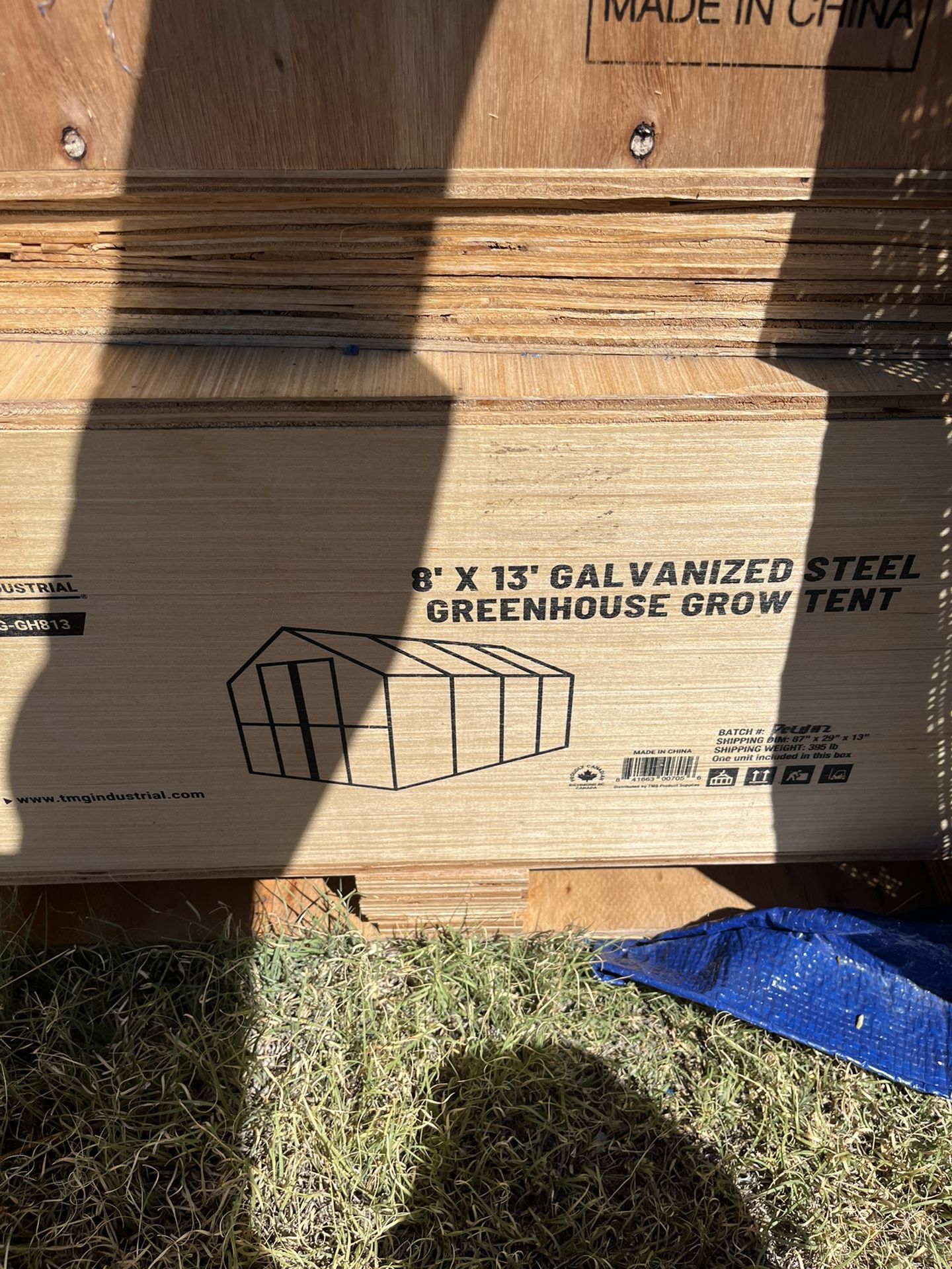 TMG (8’x13’) Greenhouse
