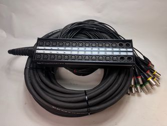ProCo StageMaster XLR Multi-Channel Snake 24x4 100ft