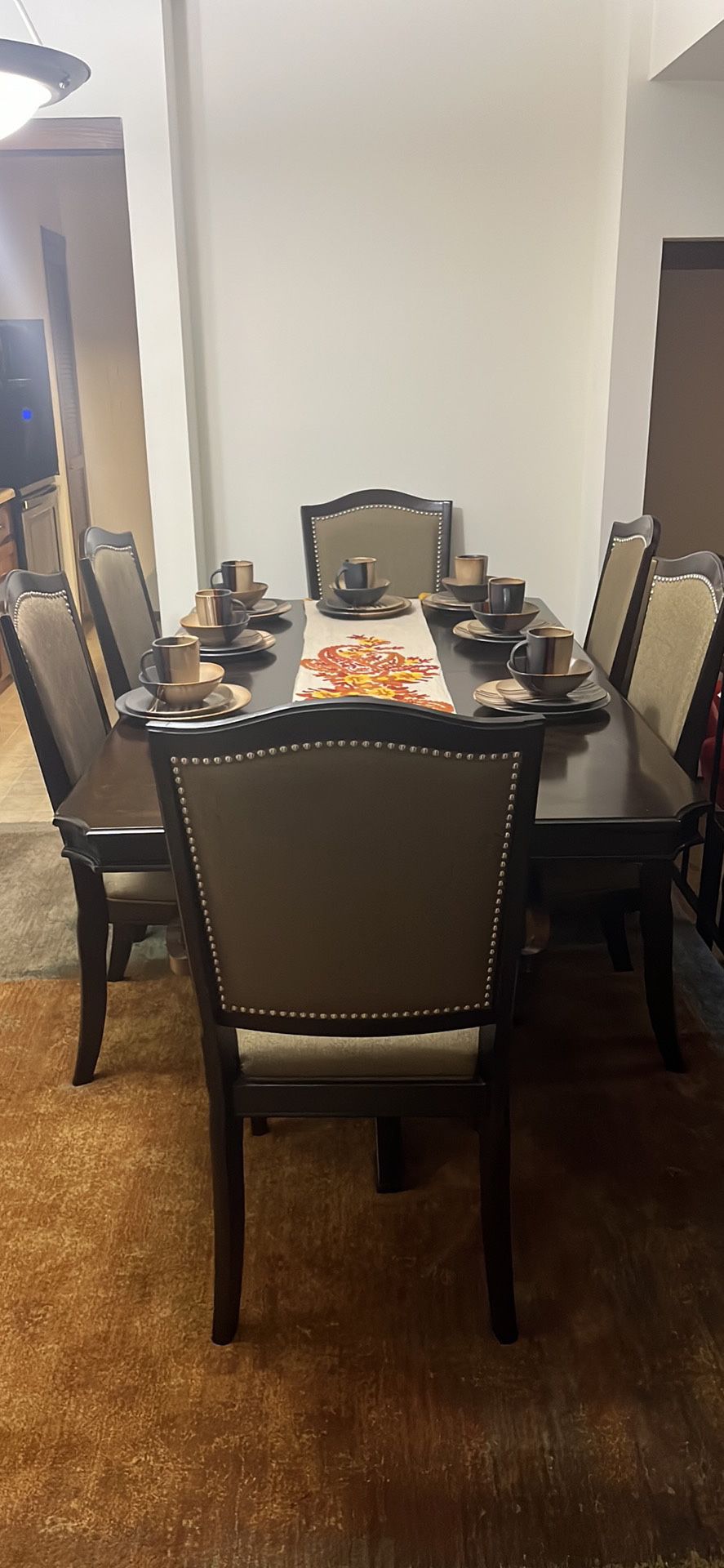 Dining Room CherryWood Table Set