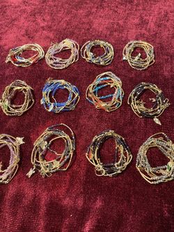 Laminated Gol Bracelets