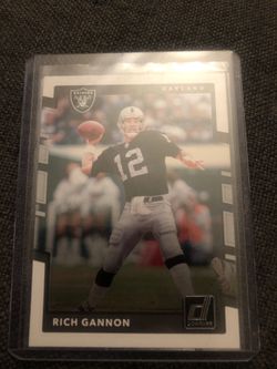 RICH GANNON OAKLAND RAIDERS DONRUSS