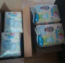 Pull up cutie diapers 4-5T