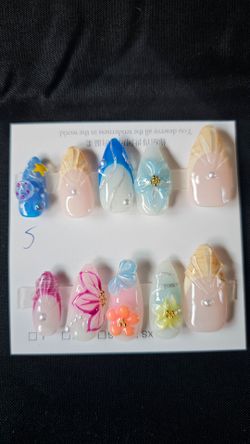 Almond Press On Nails