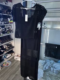 🖤 Black 2 piece boutique dress 🖤 M