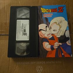 Dragon Ball Z VHS Tape "Androids - Invincible"