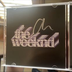 The Weeknd Signed Autograph CD Dawn FM New