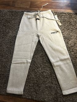 Light Oatmeal Essentials Sweats- Size Large