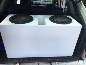 Custom painted sub boxes/ by appt.