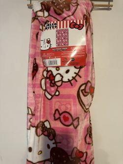 Valentine Hello Kitty Blanket