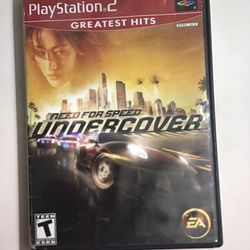 Need For Speed Undercover PS2 Full CIB 