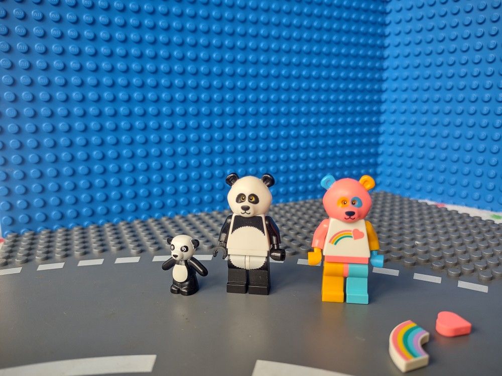 Lego Panda 🐼 Suit Minifigures Lot