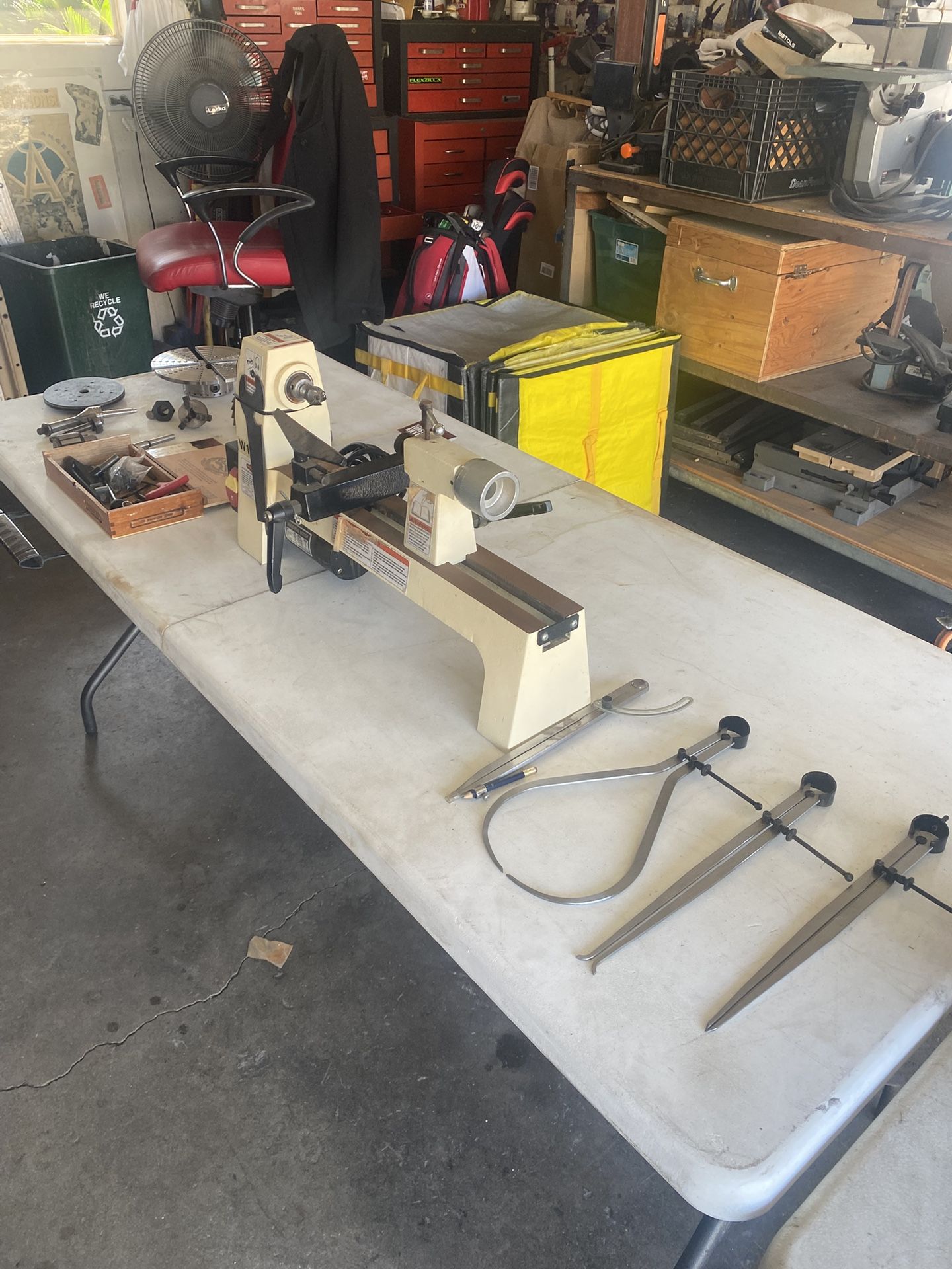 Mini Lathe And Accessories