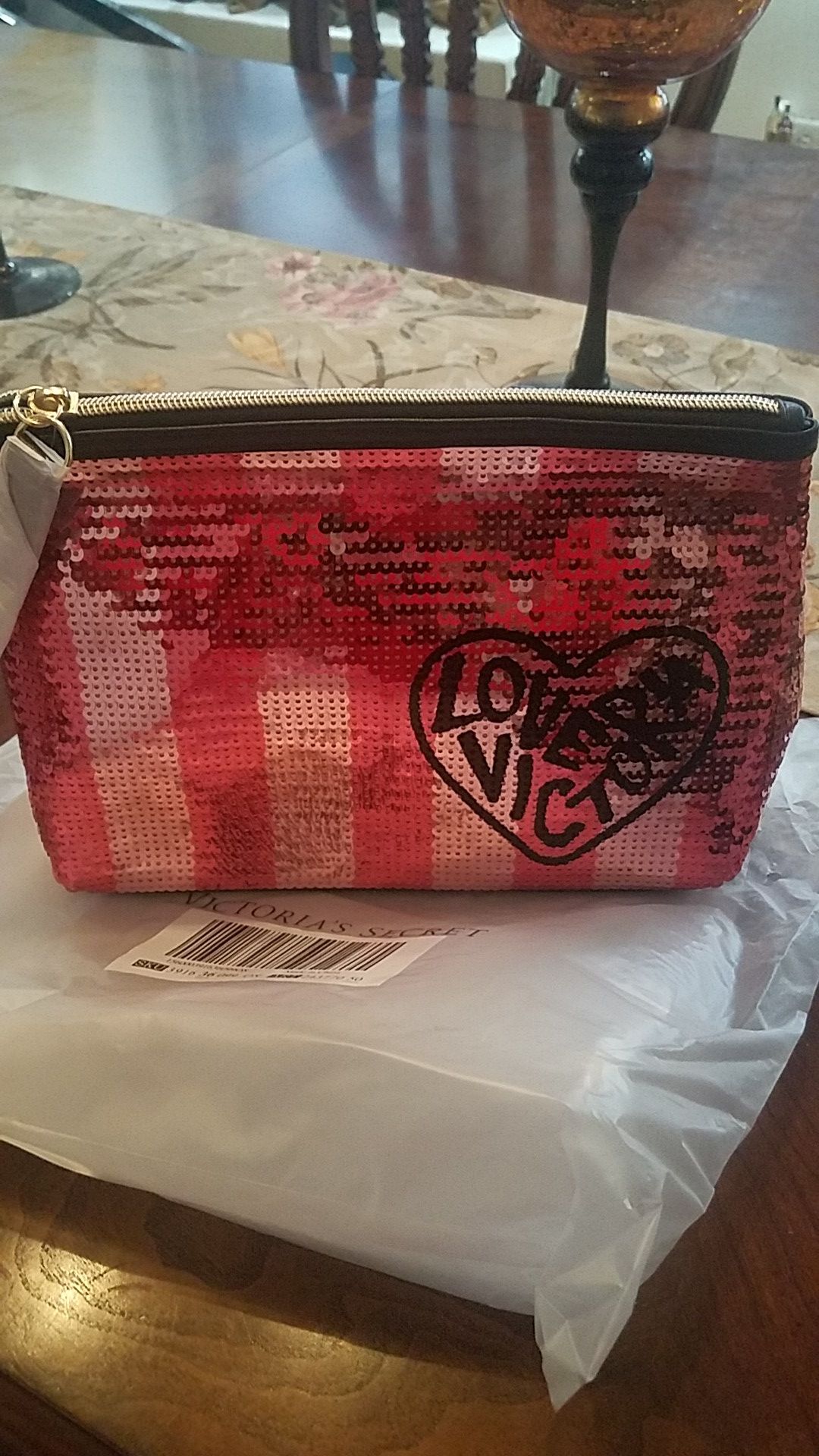 Victoria Secret medium size makeup bag