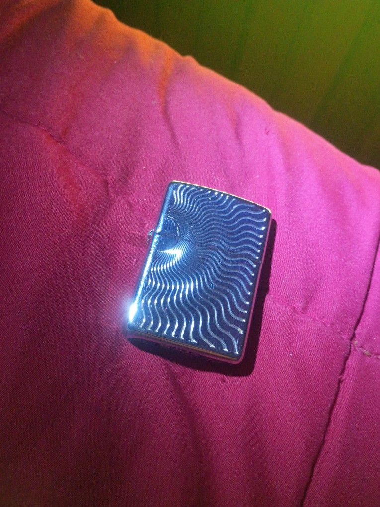 Zippo Armor Case Sun Waves Windproof Wick Lighter