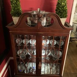 Antique Wood Cabinet