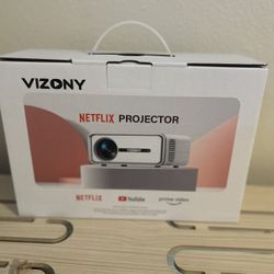 Smart Projector with WiFi and Bluetooth