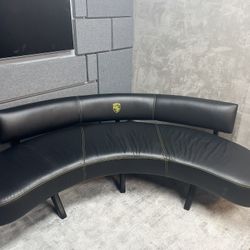 Porsche Leather Sectional Sofa 