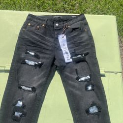 Purple Jeans Size(32) Designer‼️