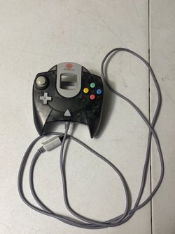 Sega Dreamcast HKT-7700 Black Translucent OEM Controller